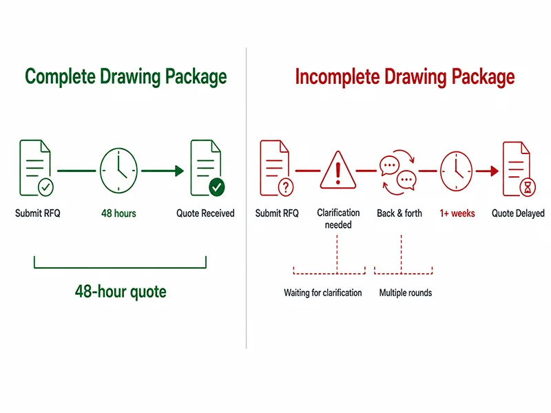 What to Include in a Gear Drawing Package for Custom Precision Gears (RFQ Guide)