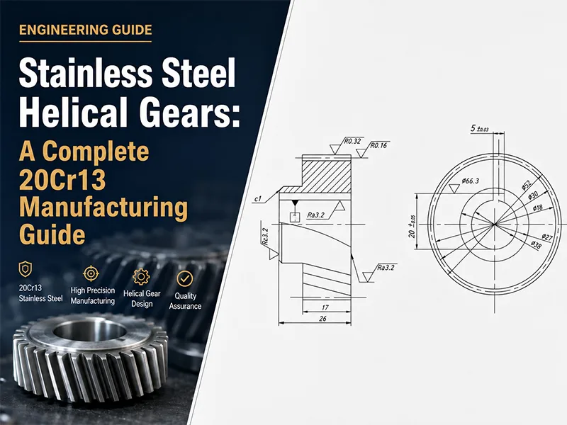 Stainless Steel Helical Gears: A Complete 20Cr13 Manufacturing Guide