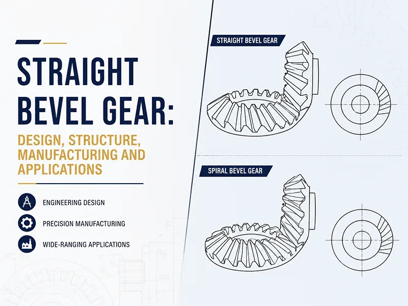 Straight Bevel Gear: Design, Structure, Manufacturing and Applications