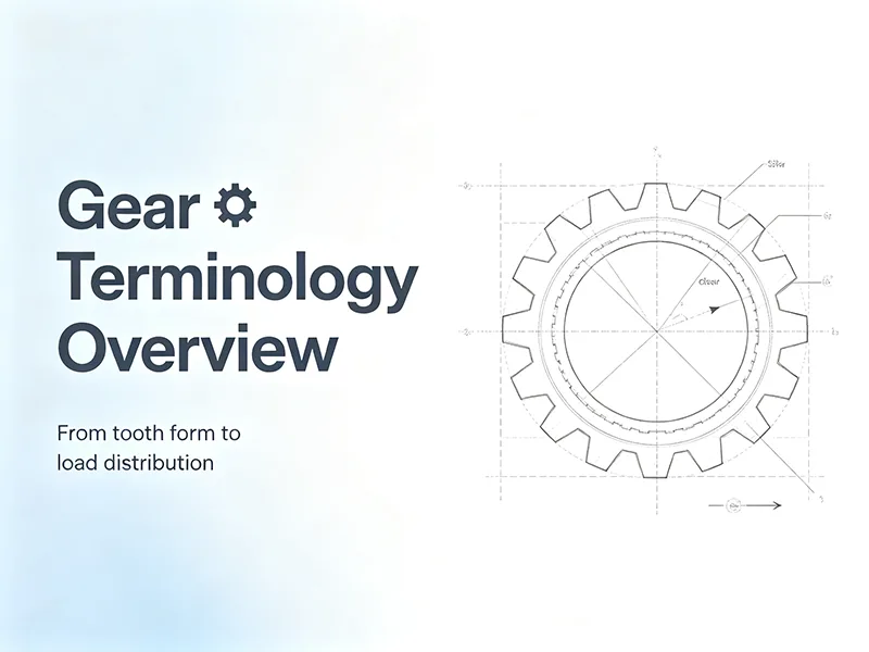 Gear Terminology Overview