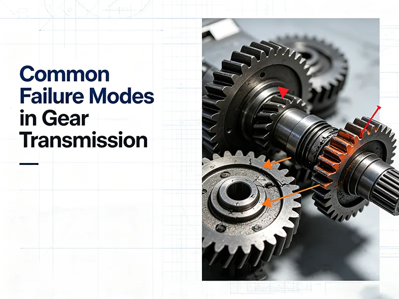 Common Failure Modes in Gear Transmission