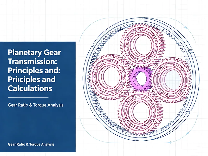 Planetary Gear Transmission: Principles and Calculations